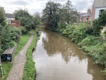 Mollington Bridge  to Telford’s Basin (Chester)