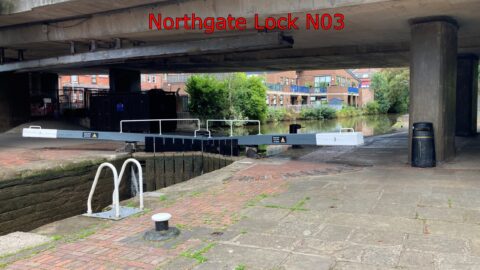 Shropshire Union Canal, Northgate Lock No3 to Chemistry Lock