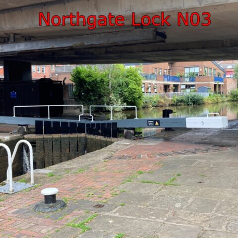 Shropshire Union Canal, Northgate Lock No3 to Chemistry Lock